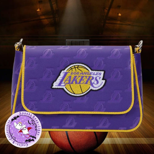 NBA Los Angeles Lakers Logo Crossbody Bag