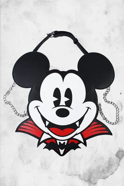 Mickey Mouse Vampire Glow-in-the-Dark Crossbody Bag by Cakeworthy
