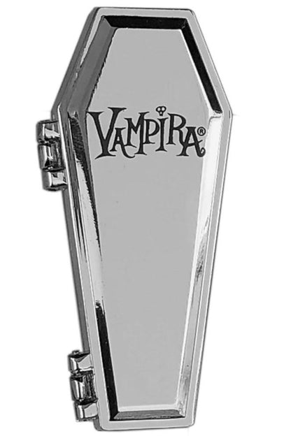 VAMPIRA - OPEN COFFIN MIST ENAMEL PIN