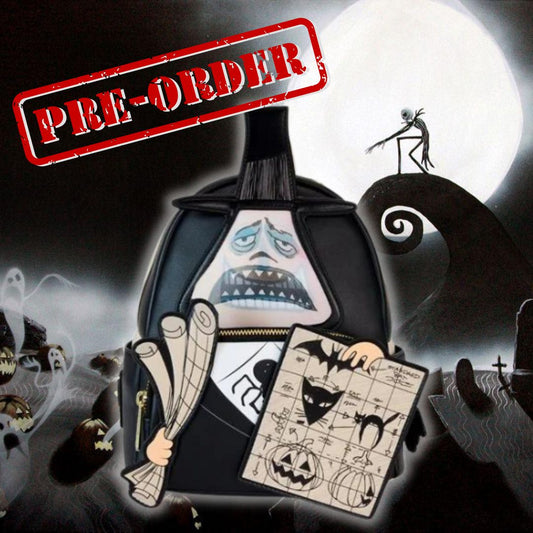 PRE ORDER - The Nightmare Before Christmas Mayor with Halloween Plans Lenticular Cosplay Mini-Backpack