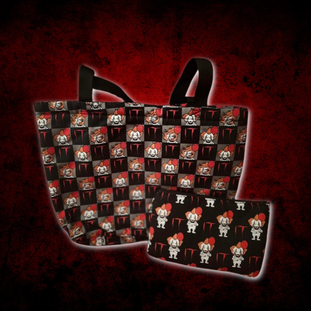 Horror Tote bag with matching mini bag - It