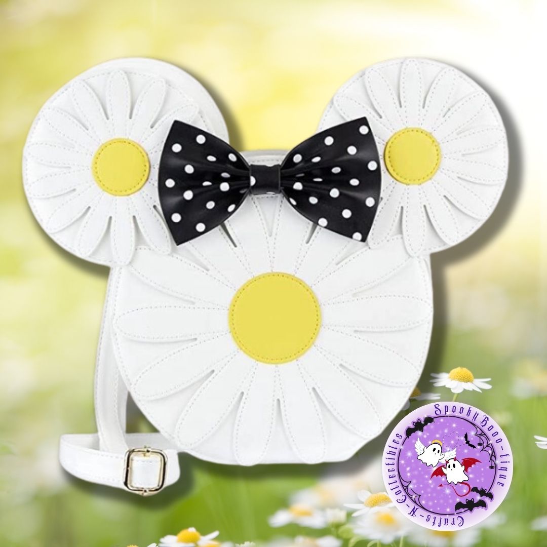 Disney Minnie Mouse Daisy Crossbody Purse by Loungefly