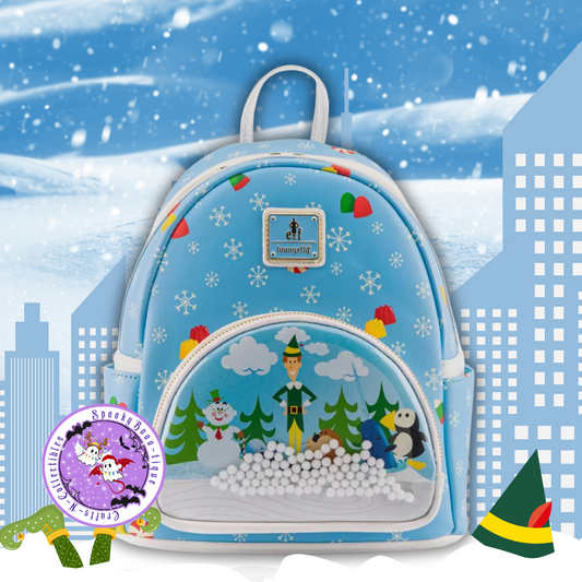 Loungefly Elf Buddy and Friends Mini Backpack