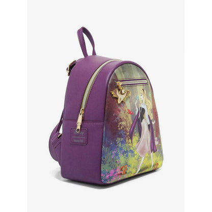 Exclusive - Sleeping Beauty Forest Scene Mini Backpack