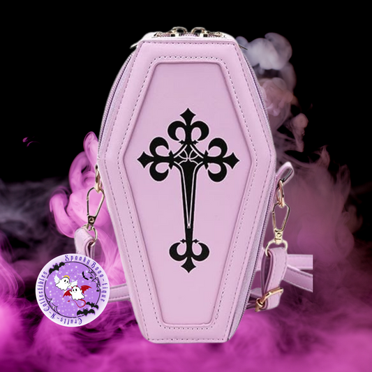 Pink/Violet Coffin Crossbody