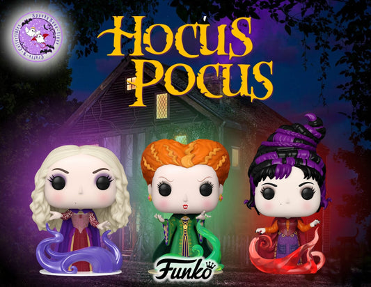 The Sanderson Sisters (Hocus Pocus 2) Funko Pop! Complete Set (3)