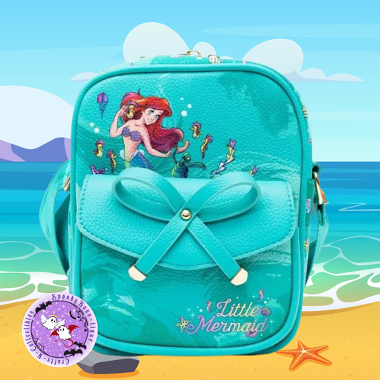 Disney Little Mermaid Ariel Luxe 8" Crossbody Bag