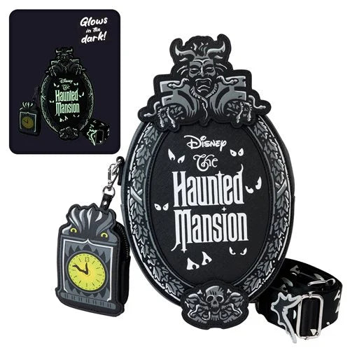 Haunted Mansion Plaque Crossbody Bag