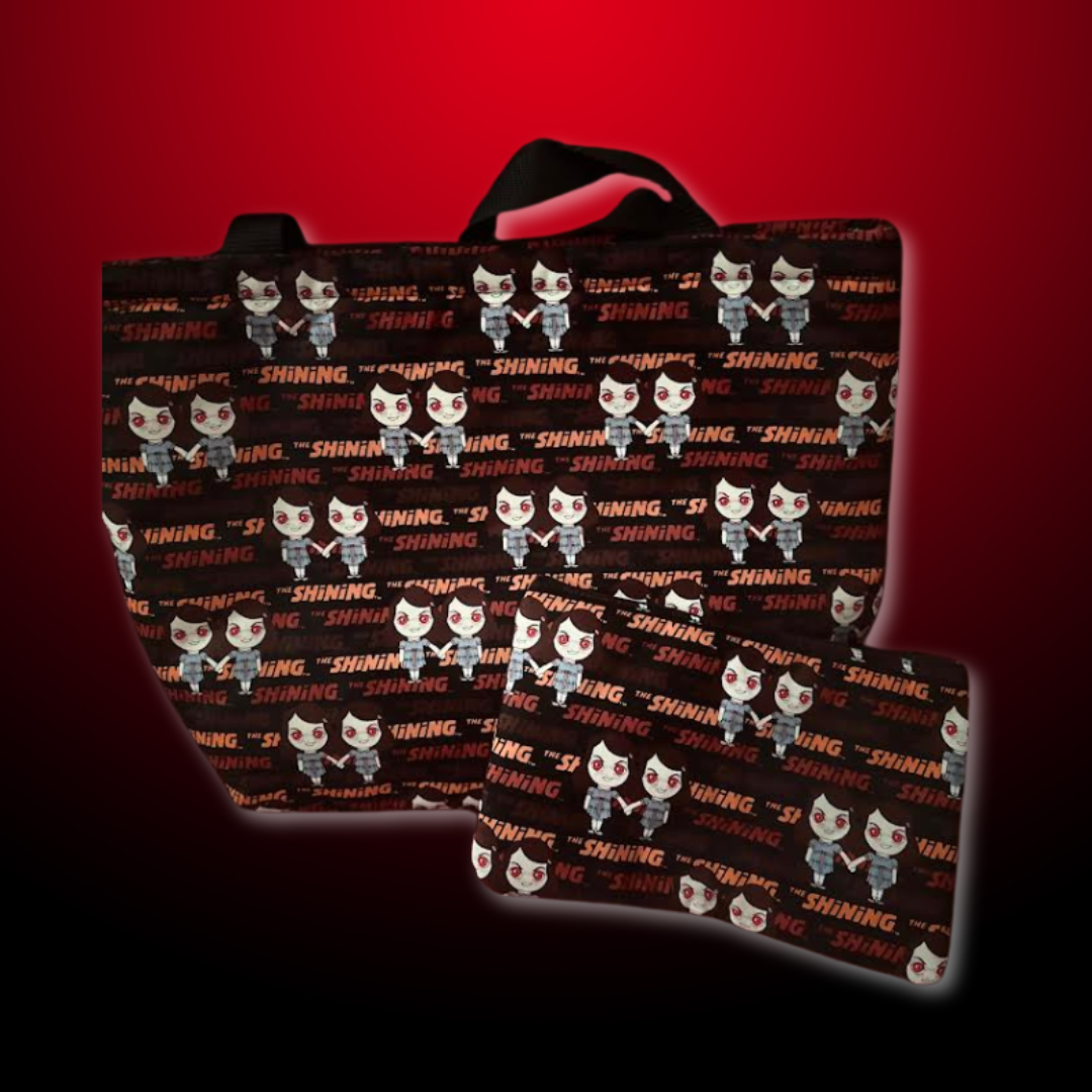 Horror Tote bag with matching mini bag - Shining Sisters