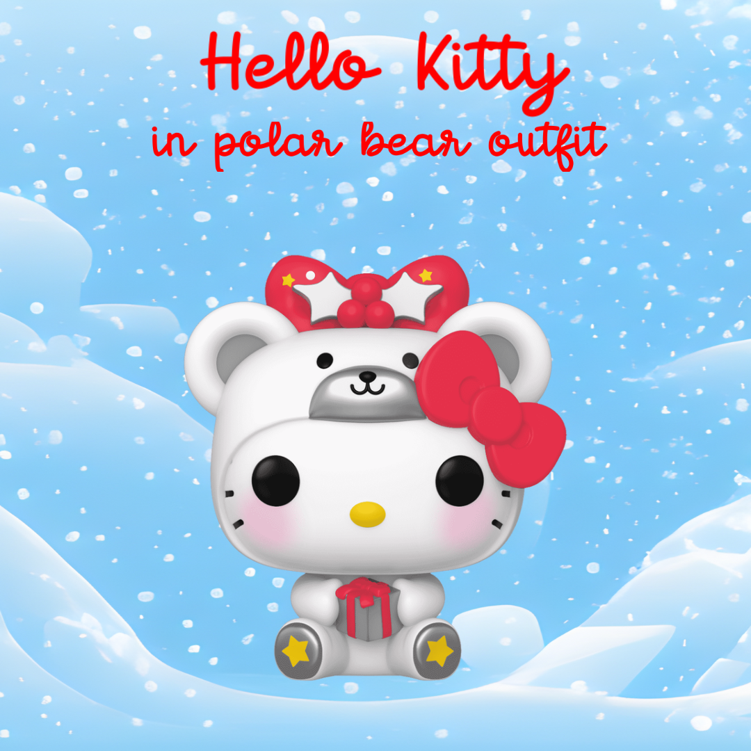 Hello Kitty in Polar Bear Outfit