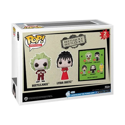 Beetlejuice 2 Beetlejuice & Lydia Deetz Funko Pop! Vinyl Figure 2-Pack