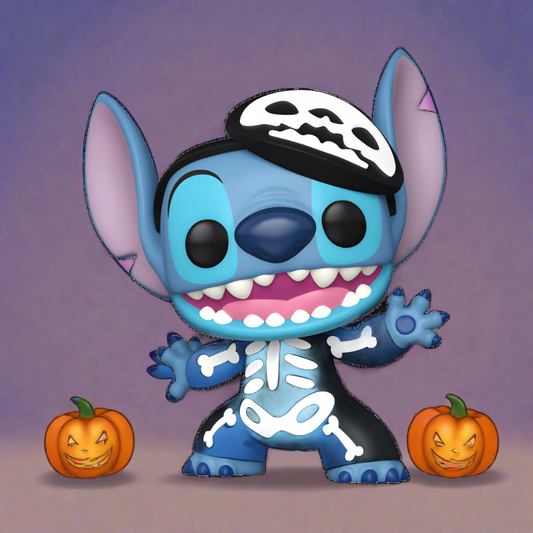 Funko Skeleton Stitch (Lilo & Stitch) Pop! Exclusive