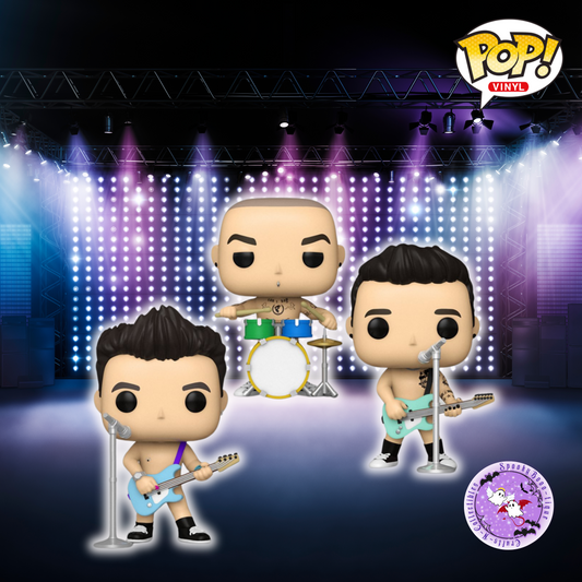 Blink-182 What's My Age Again? Funko Pop! Vinyl Figure 3-Pack (NOT MINT)