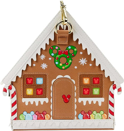 Loungefly Stitch Shoppe Minnie Gingerbread House Bag