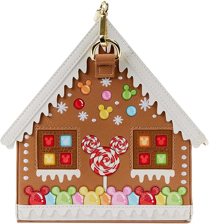 Loungefly Stitch Shoppe Minnie Gingerbread House Bag