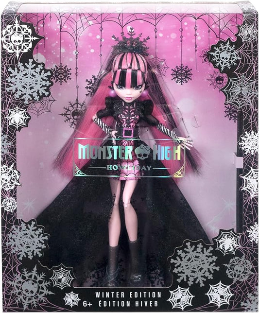 Monster High Howliday Draculaura Doll Winter Edition 2022