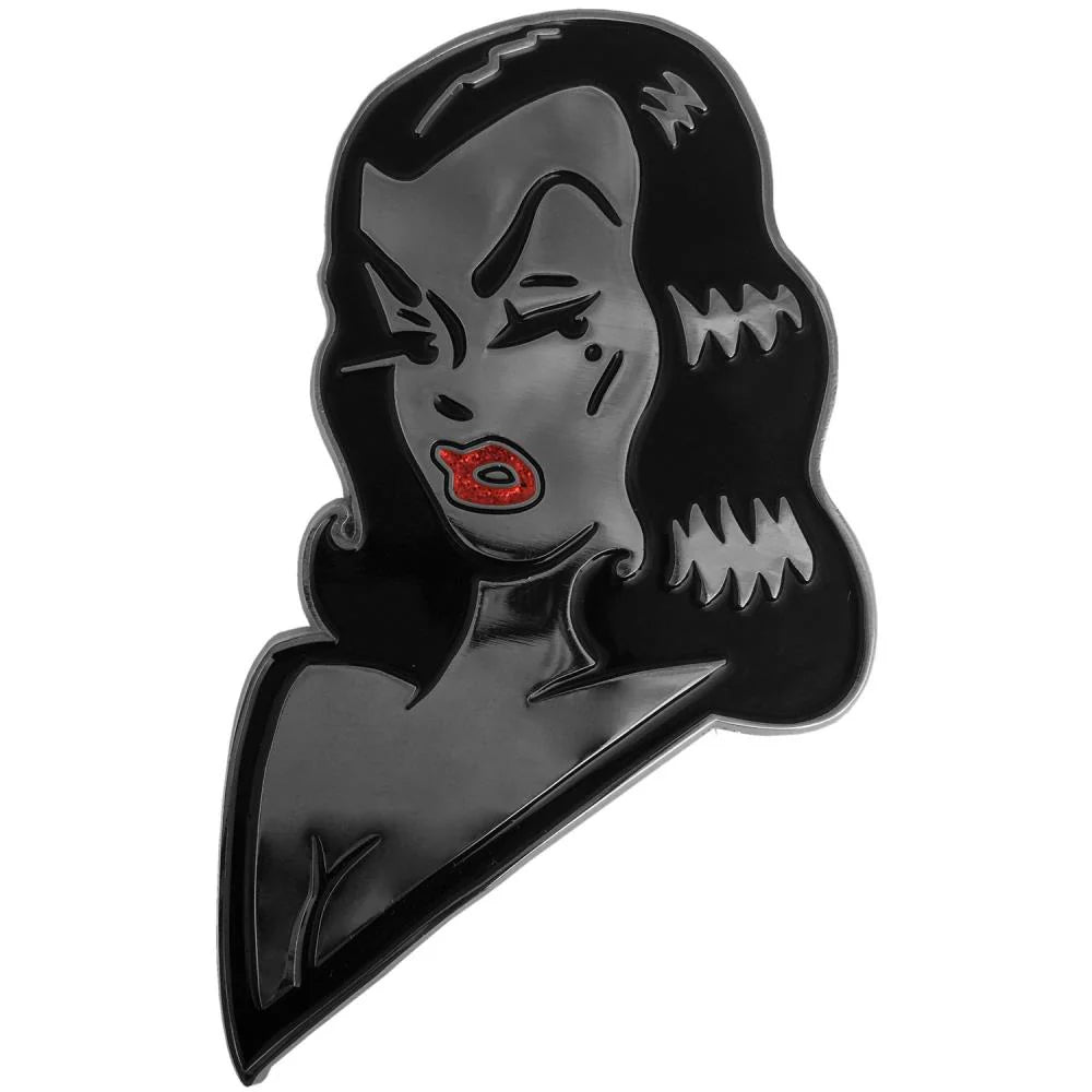 Vampira Face XL Enamel Pin