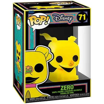 Funko Pop! Disney: The Nightmare Before Christmas Blacklight - Zero Vinyl Figure