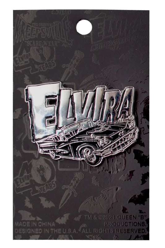 Elvira Macabre Mobile Enamel Pin