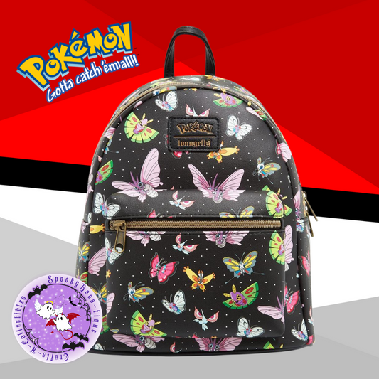 Pokemon Butterfly Loungefly Mini-Backpack