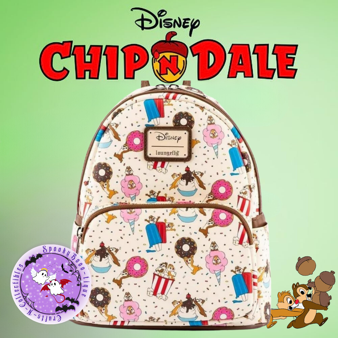 Loungefly x Disney Chip and Dale Snackies Mini Backpack