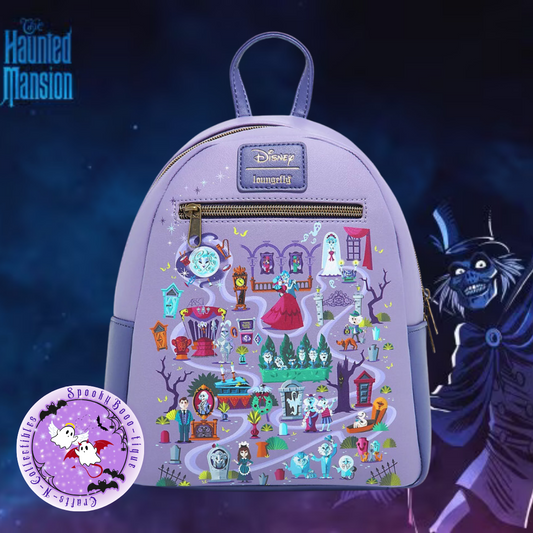 Loungefly Disney The Haunted Mansion Mini Backpack