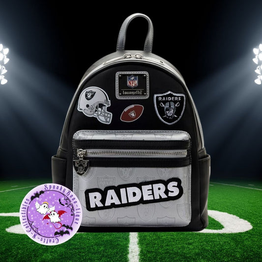 NFL Las Vegas Raiders Patches Mini Backpack