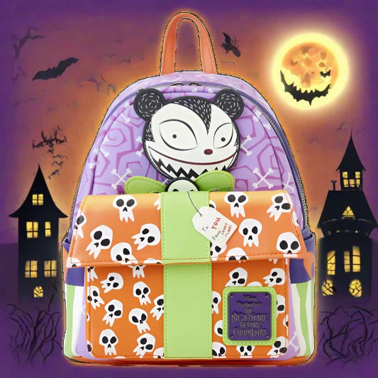 Nightmare Before Christmas Scary Teddy Present Mini Backpack