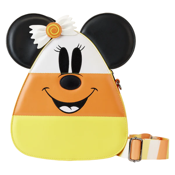Loungefly Mickey And Minnie Mouse Candy Corn Crossbody