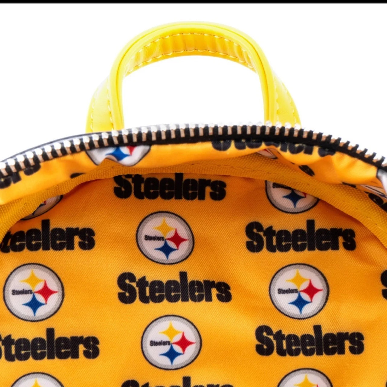 Loungefly NFL Pittsburgh Steelers Logo All-over-print Mini Backpack