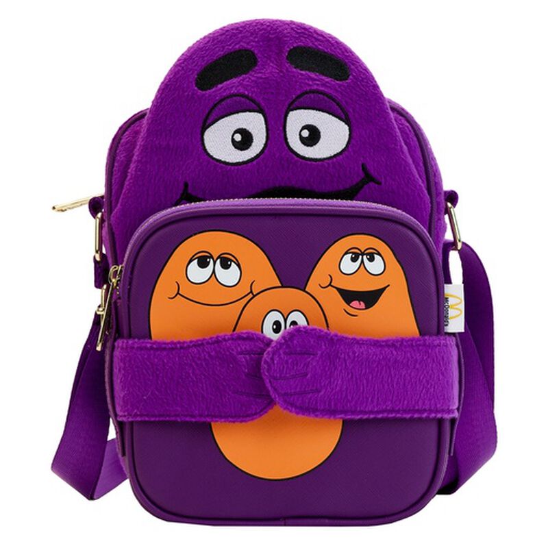 McDonald's Grimace Cosplay Crossbuddies Bag - Loungefly