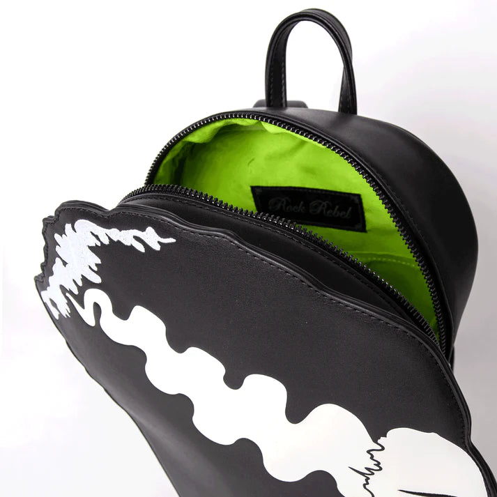 Bride of Frankenstein Head Shaped Backpack