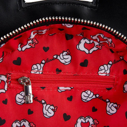 Loungefly: Disney - Mickey And Minnie Valentines Reversible Cross Body