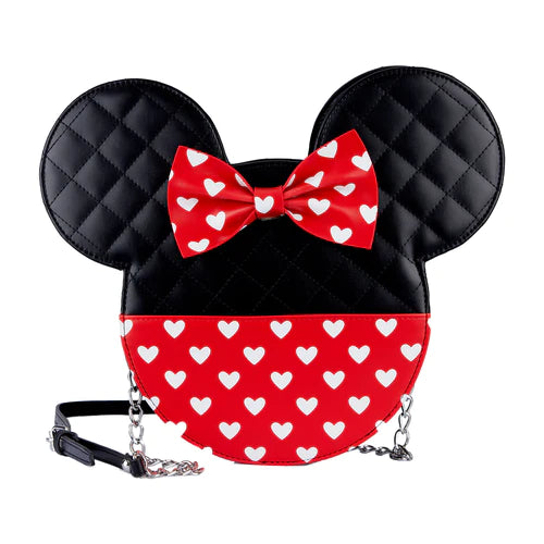 Loungefly: Disney - Mickey And Minnie Valentines Reversible Cross Body