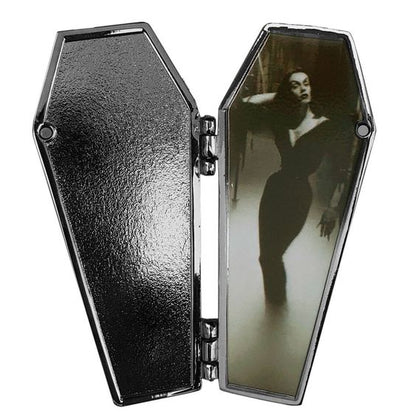 VAMPIRA - OPEN COFFIN MIST ENAMEL PIN