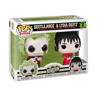 Beetlejuice 2 Beetlejuice & Lydia Deetz Funko Pop! Vinyl Figure 2-Pack