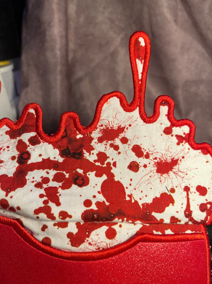 Bloody Drip Wallet Style Crossbody