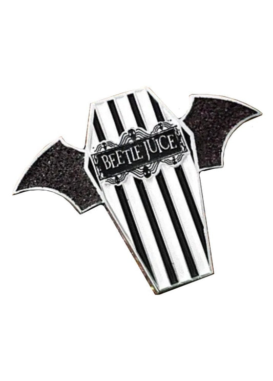 Beetlejuice Coffin Pin by Lively Ghosts