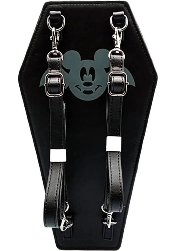 Disney Count Mickey Coffin Convertible Crossbody Bag