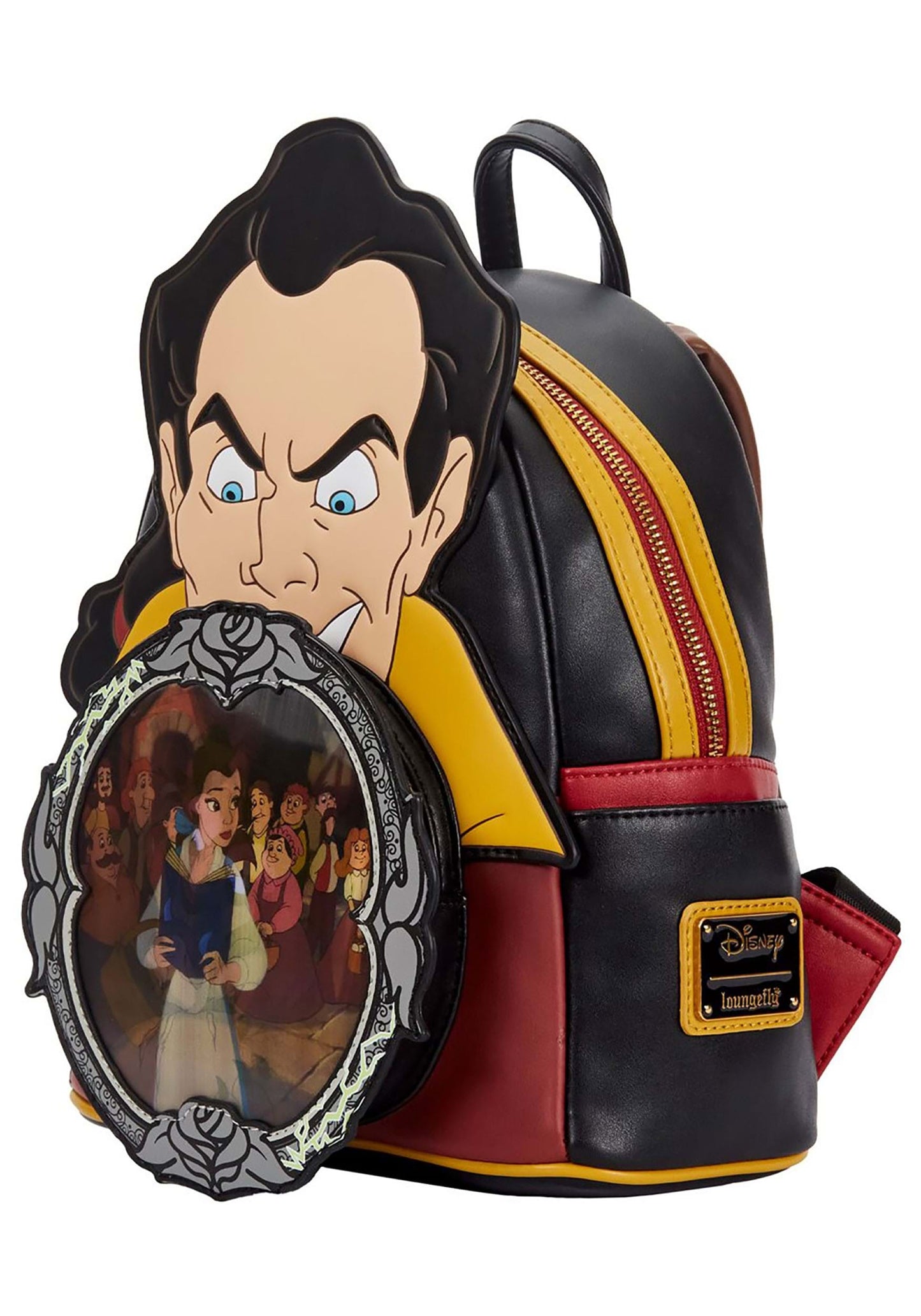 Disney Villains Scene Loungefly Gaston Mini Backpack