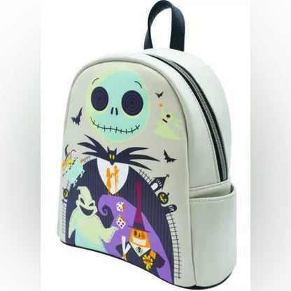 Danielle Nicole Disney Nightmare Before Christmas Jack Skellington Mini Backpack