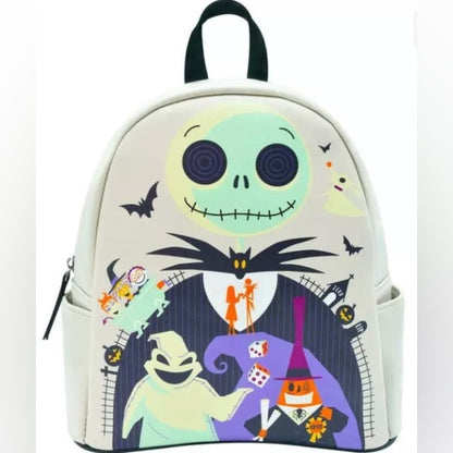 Danielle Nicole Disney Nightmare Before Christmas Jack Skellington Mini Backpack