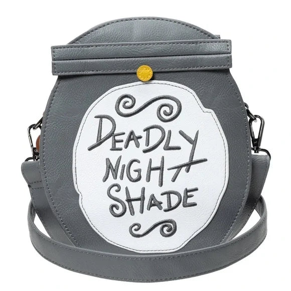 Loungefly Disney Nightmare Before Christmas Deadly Night Shade Crossbody Purse - Exclusive