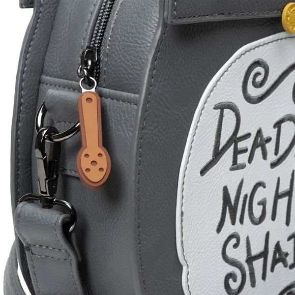 Loungefly Disney Nightmare Before Christmas Deadly Night Shade Crossbody Purse - Exclusive