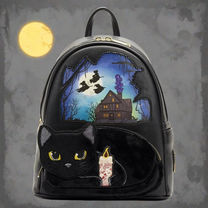 Loungefly Disney Hocus Pocus Binx Pocket Mini Backpack