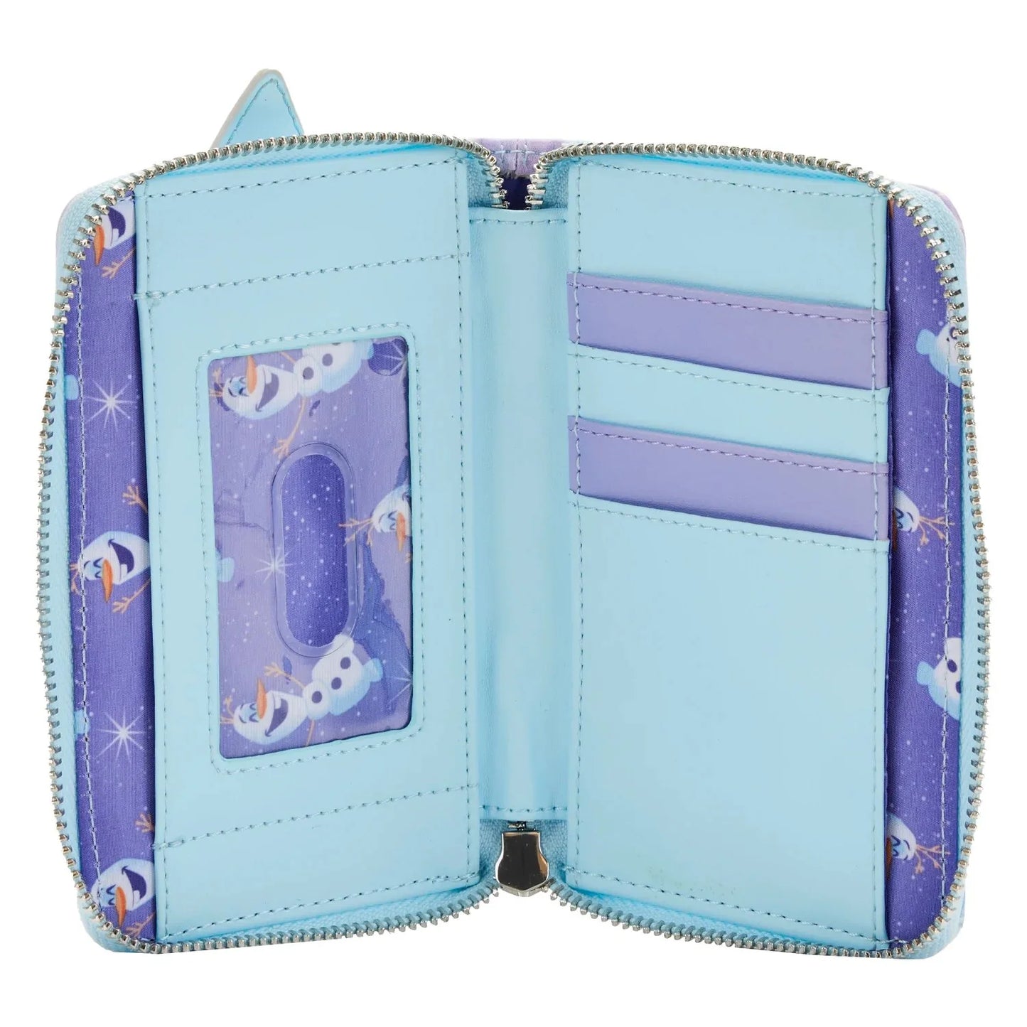 Frozen Queen Elsa Castle Zip Around Wallet