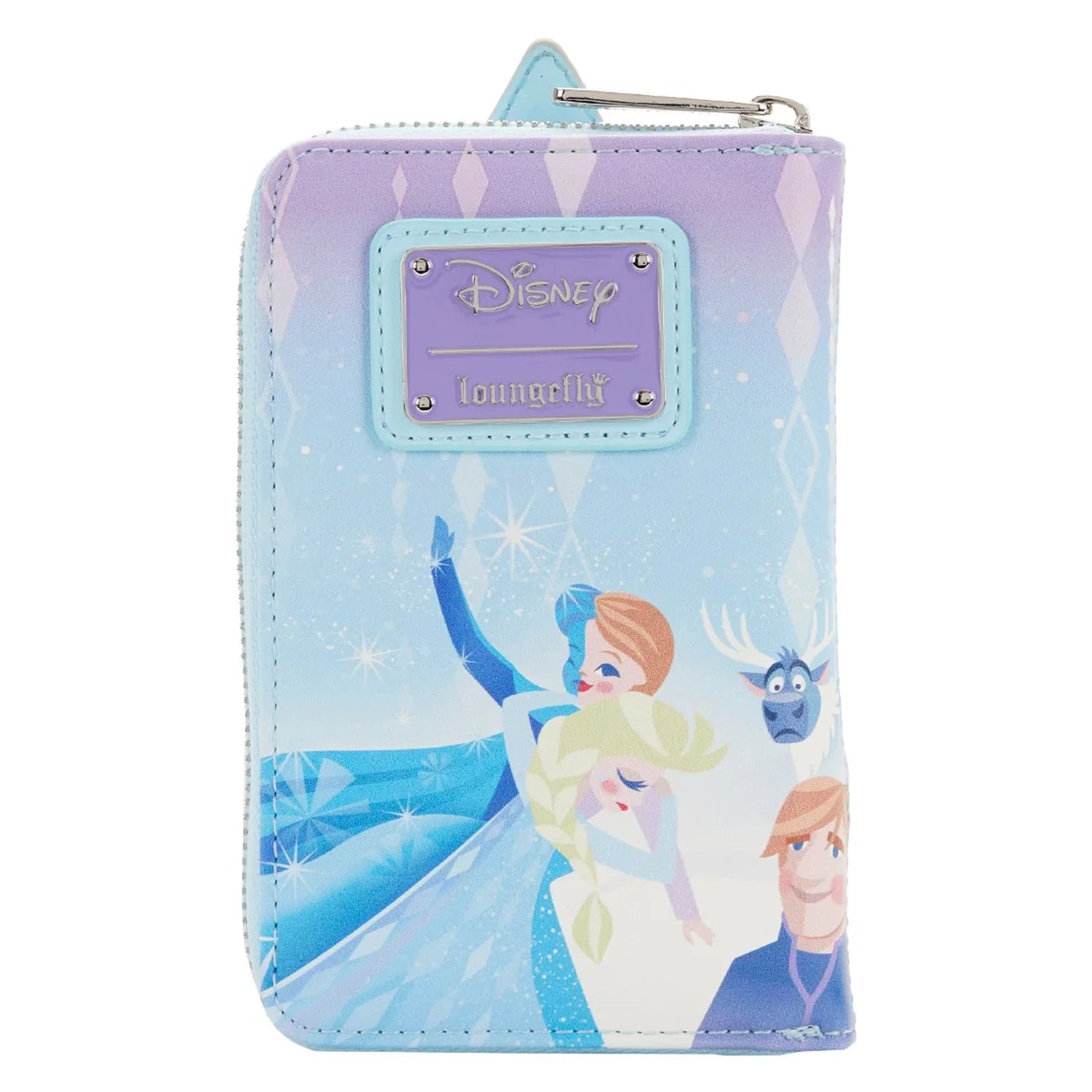 Frozen Queen Elsa Castle Zip Around Wallet