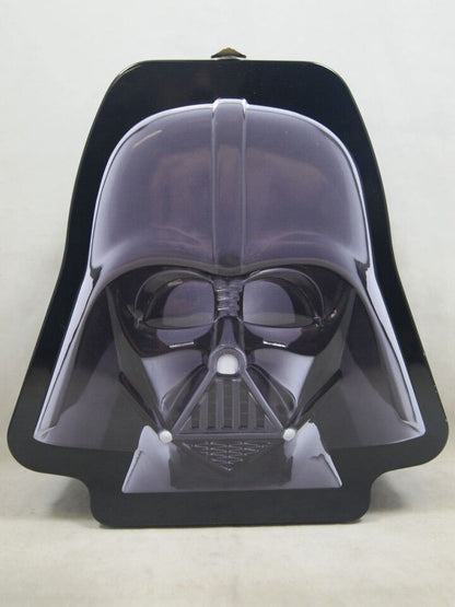 Bioworld Star Wars Darth Vader Head Shaped Embossed Metal Tin Tote